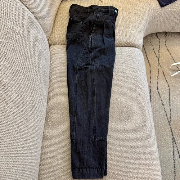 IRO PARIS high waisted tapered barrel jeans - Picture 9 of 10